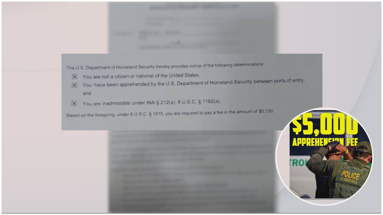 Multan con $5,000 a hispana que entró a EEUU sin inspección: según expertos, millones podrían recibir la sanción