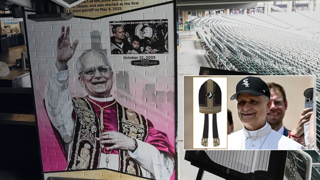 El papa León XIV y su amor por los White Sox: alistan festejo por primer año del papado de Prevost