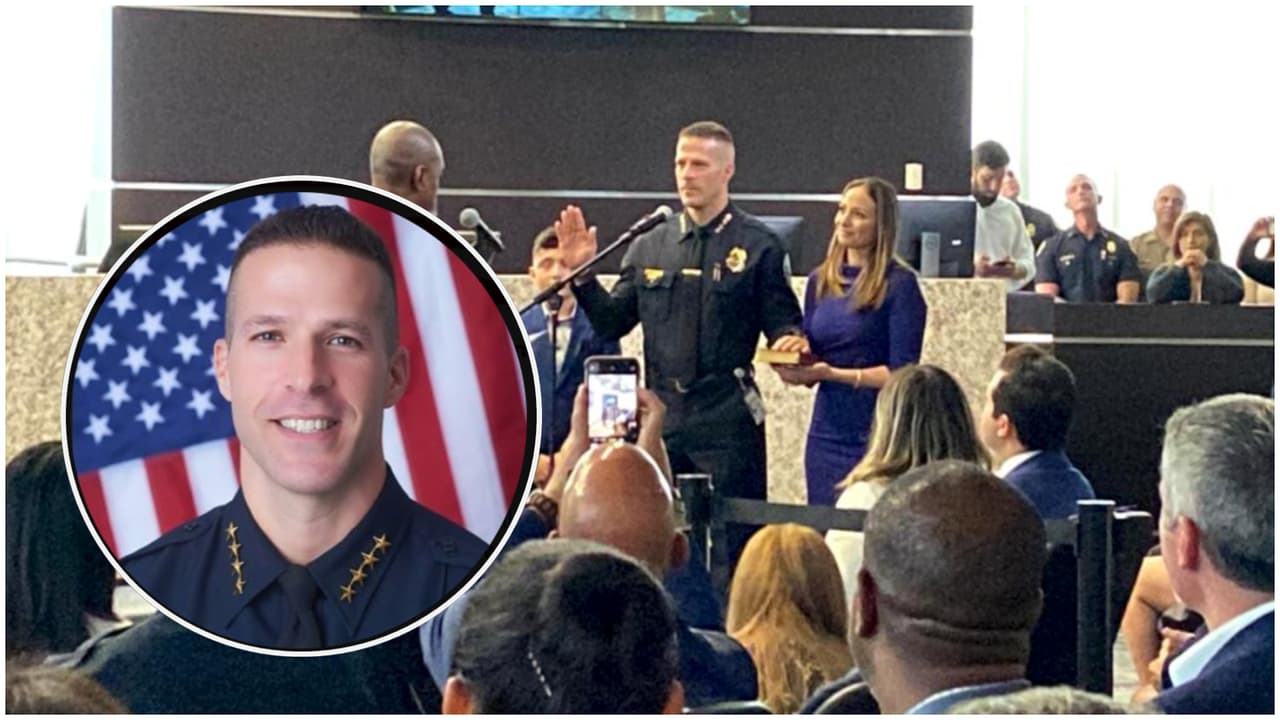 Edwin López deja el cargo de jefe de policía de Doral para asumir como jefe de policía de Miami