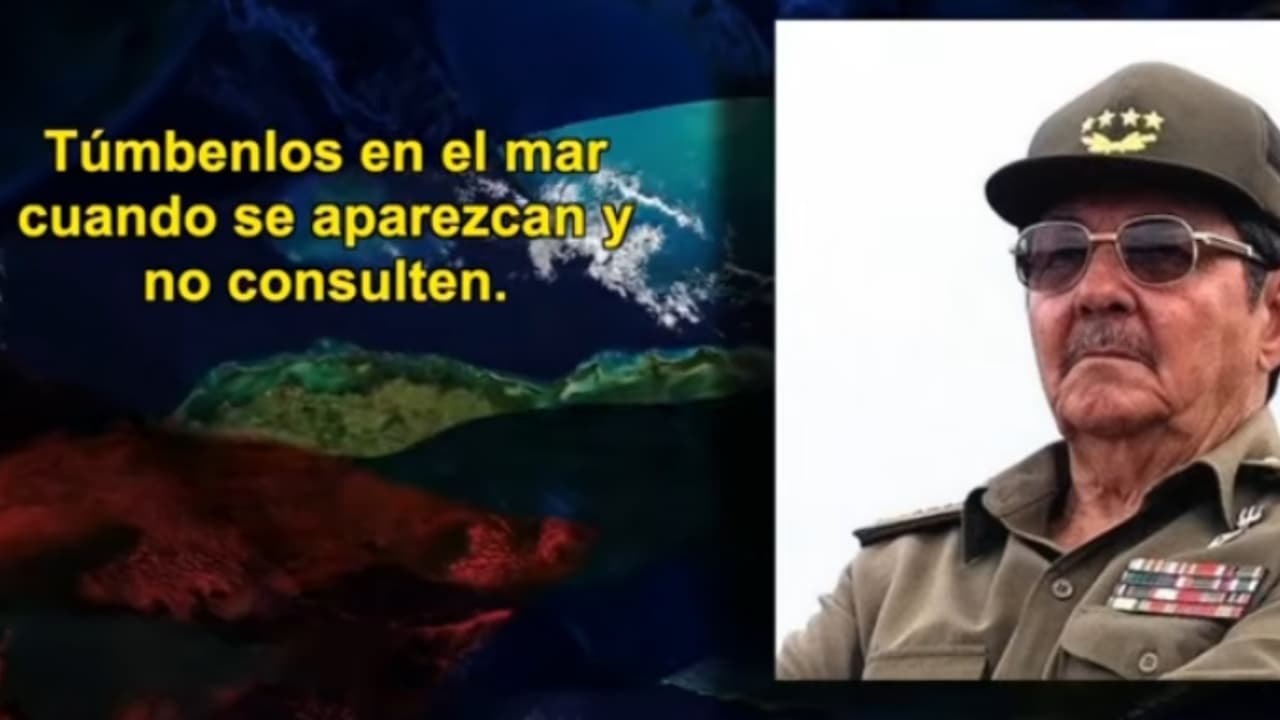“Túmbenlos en el mar cuando se aparezcan”: el audio de Raúl Castro clave en la acusación