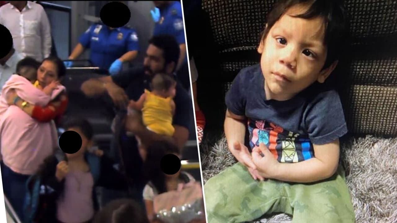 Revelan fotos de los papás de Noel Rodríguez en el aeropuerto DFW y saliendo del país sin el menor