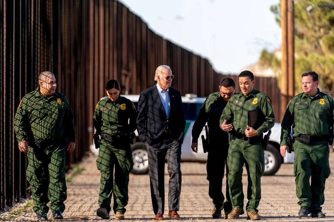 Biden choca con la realidad de la frontera sur