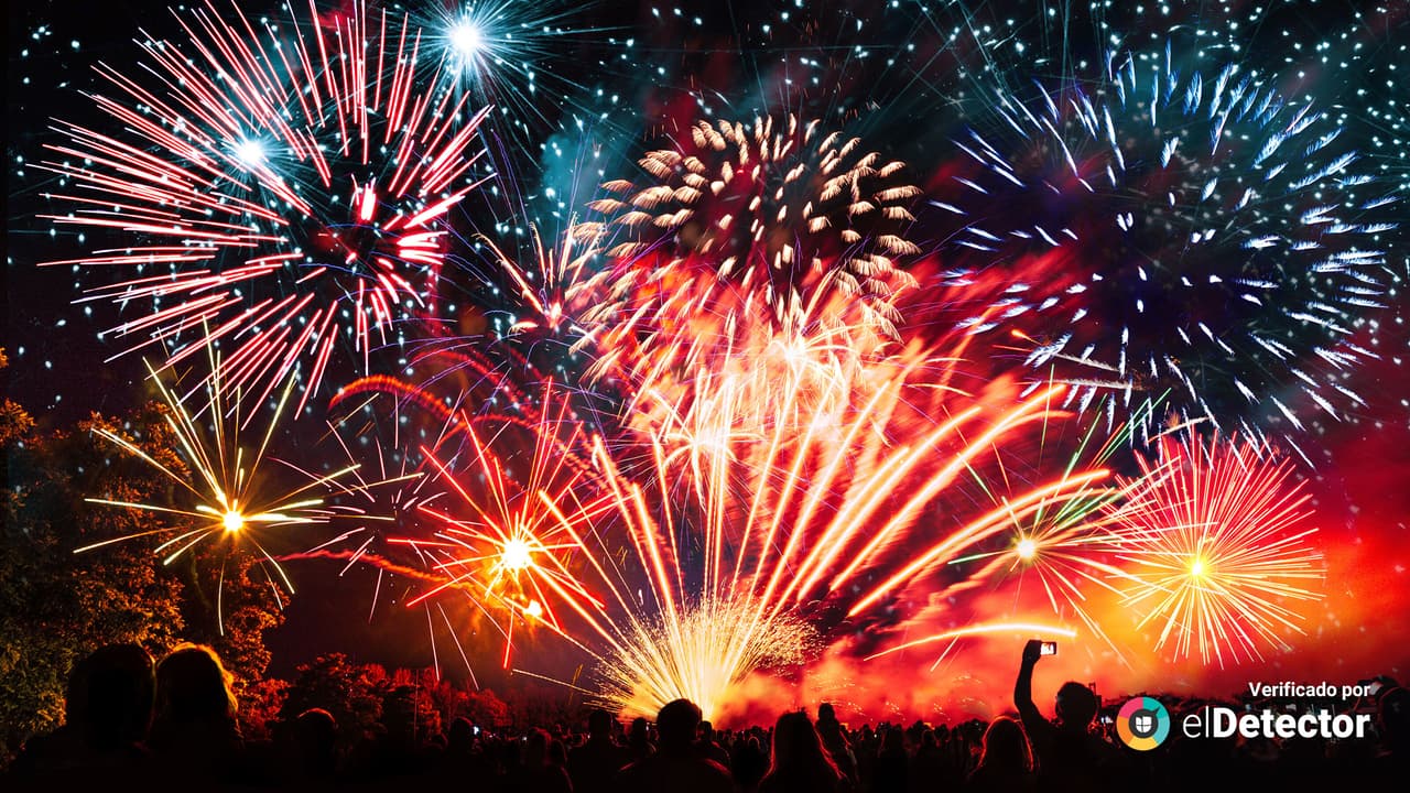 Los fuegos artificiales emiten sustancias contaminantes