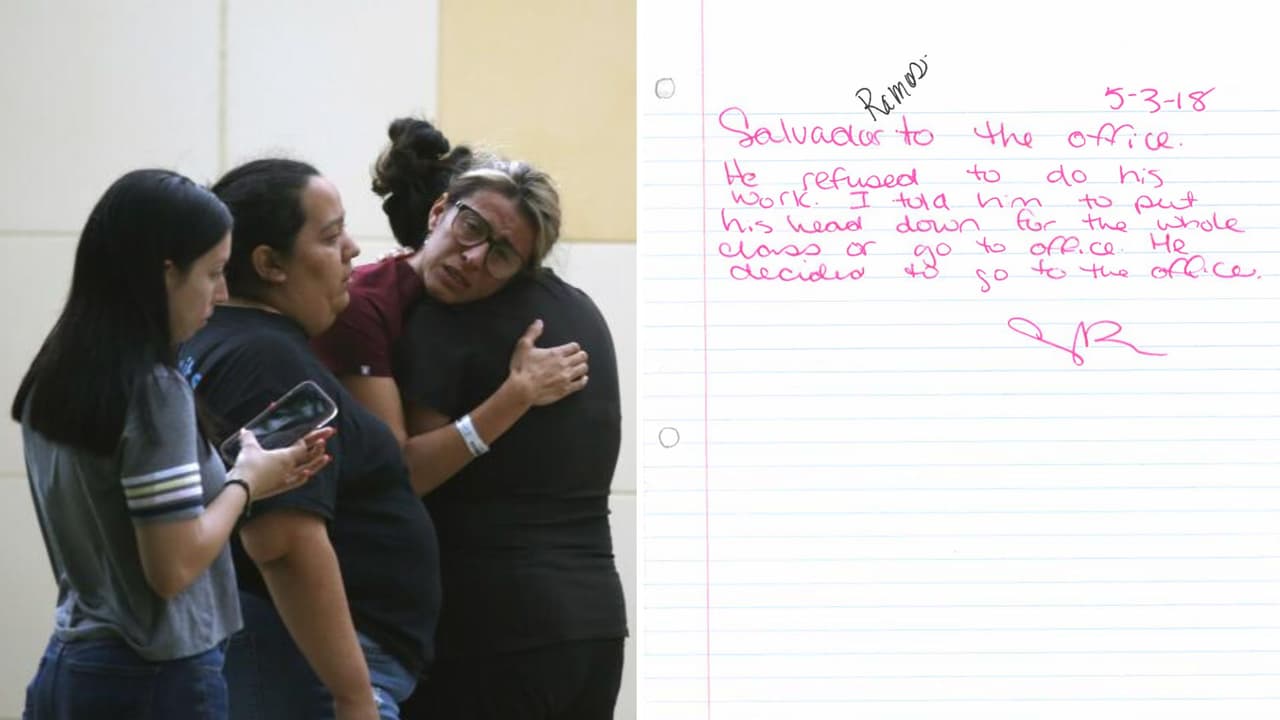 Registros escolares del atacante de Uvalde muestran su deterioro como estudiante