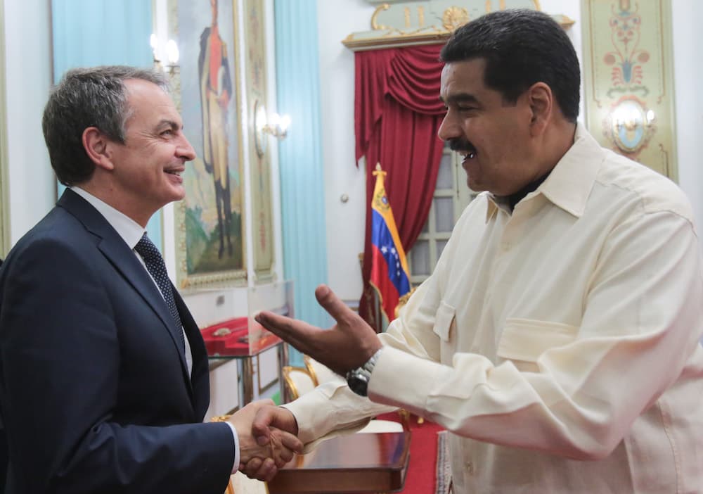 Rodríguez Zapatero empieza la dura misión de acercar a Maduro y la oposición venezolana