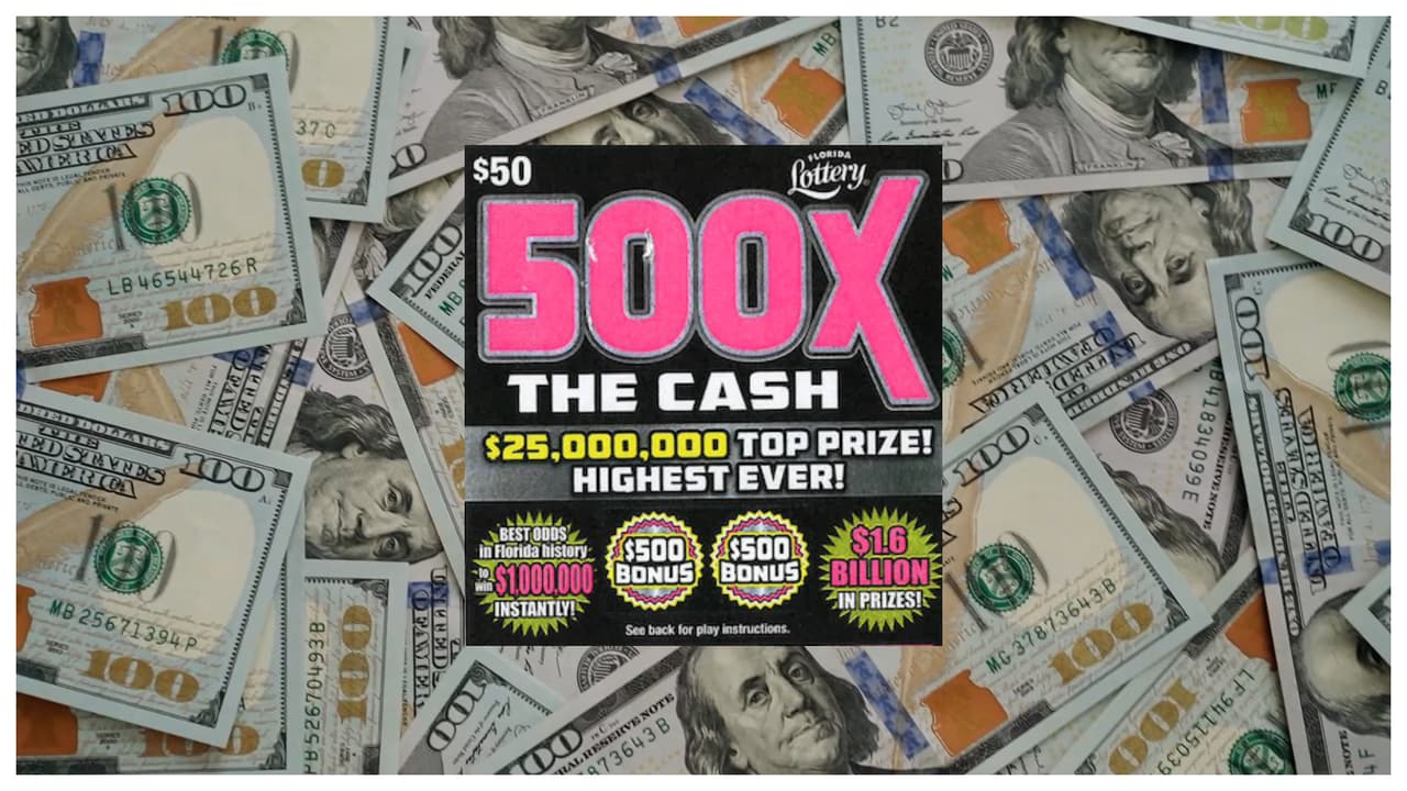 Mujer de Florida gana $1 millón en la Lotería y elige recibir $640,000 en pago único