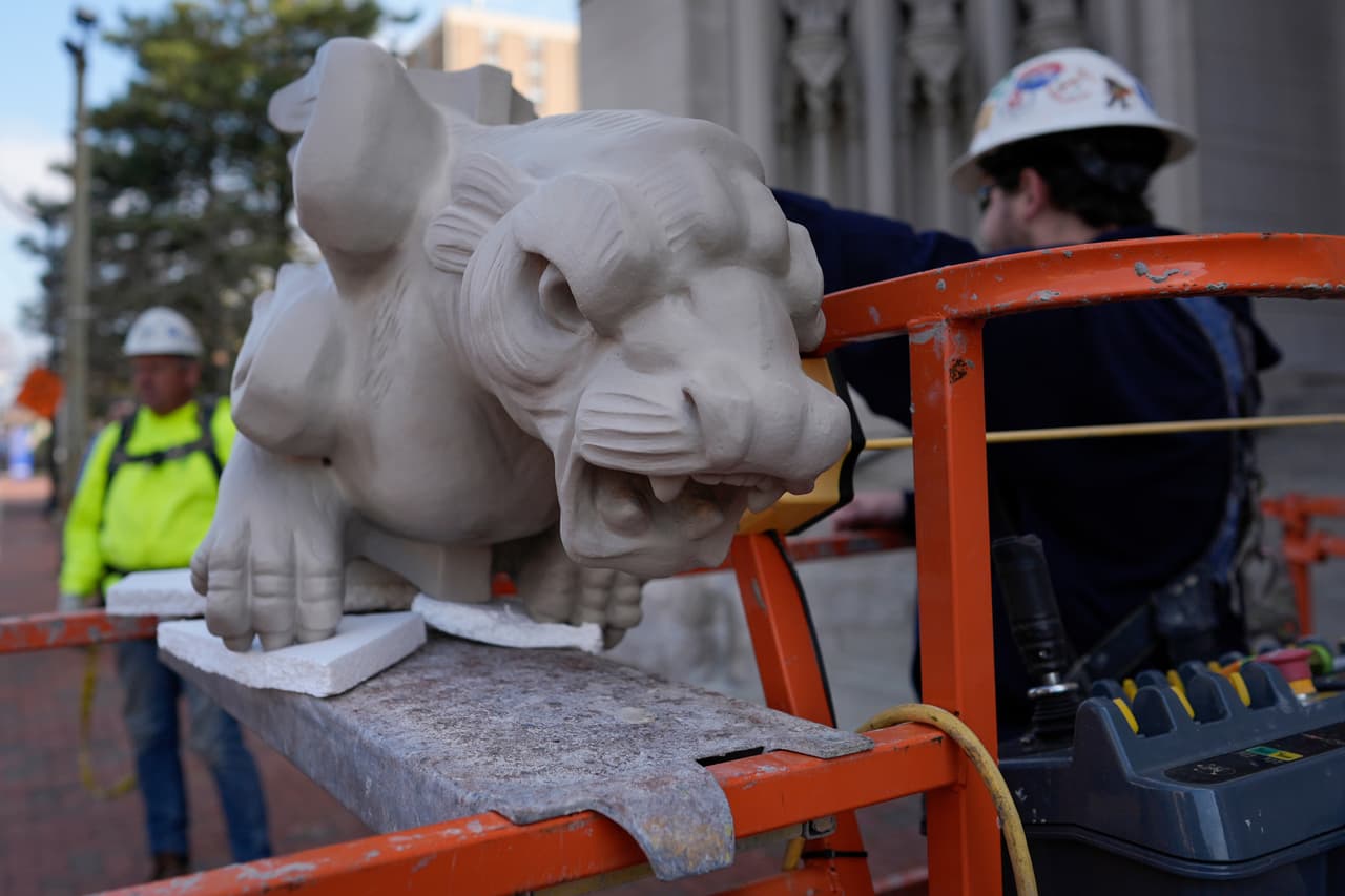 Catedral en Kentucky, inspirada en Notre Dame, a punto de finalizar restauración tras dos años