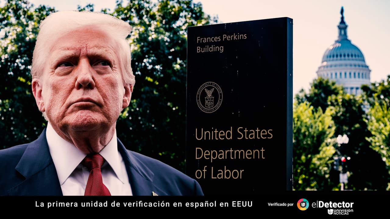 Trump alega manipulación política en los datos de empleo: ¿qué dicen los expertos?