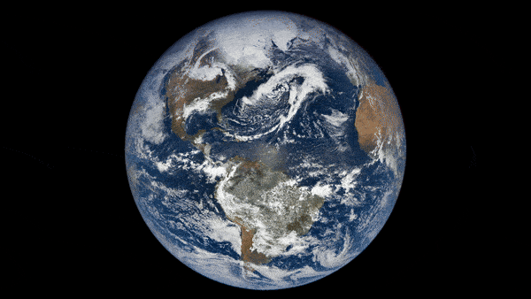 La sombra lunar sobre Estados Unidos: el eclipse capturado desde el espacio