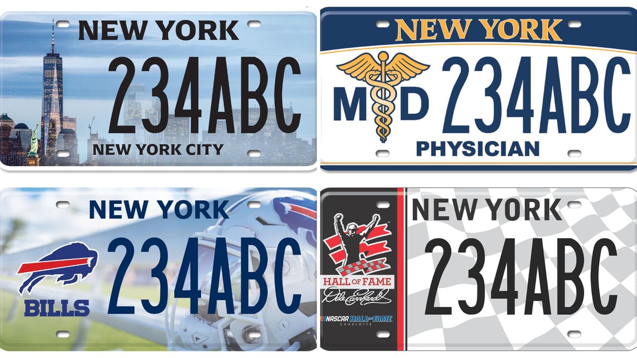 El Departamento de Vehículos Motorizados reveló las
<b>láminas personalizadas más populares durante el pasado 2024 que incluyen desde placas con logotipos de equipos deportivos como de algunas profesiones</b>.
<br>
<br>El DMV señaló que ofrece
<b> 212 modelos de placas personalizadas para que los automovilistas puedan solicitar una </b>si así lo desean con un costo extra.
<br>
<br>
<b>Reveló el Top 10</b> de las placas personalizadas más populares.
<br>