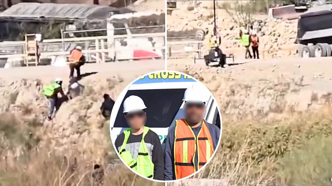Inmigrantes se disfrazan de trabajadores de la construcción para cruzar la frontera; arrestan a dos en El Paso