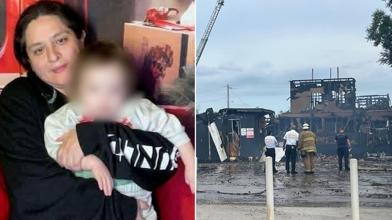 Madre hispana y su bebé no lograron salir del incendio dicen testigos en Oak Cliff