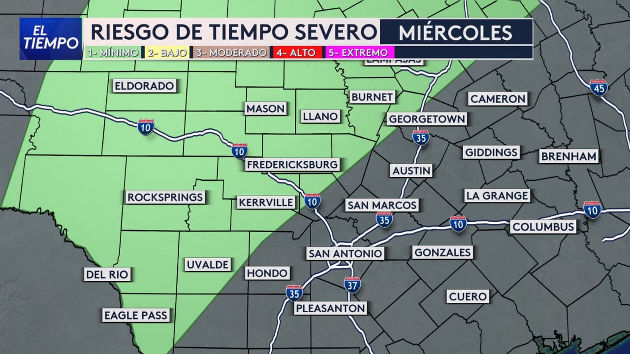 Las temperaturas continuarán cálidas, alcanzando los altos 80s, con una probabilidad baja, de 30%, de tormentas aisladas durante la tarde y noche.
<br>
<br>El arranque de Fiesta San Antonio estará marcado por calor y humedad.