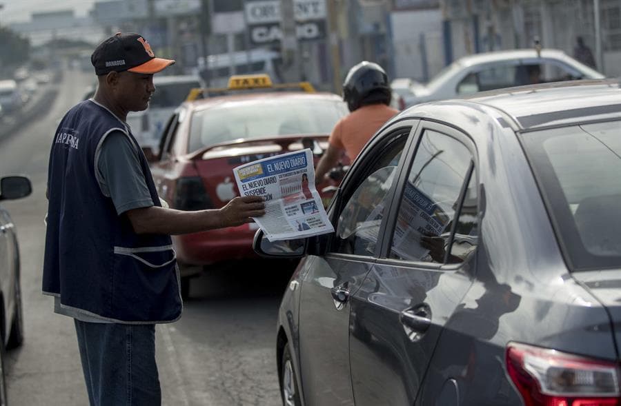 Sin papel ni tinta por órdenes del gobierno, cierra uno de los principales periódicos de Nicaragua