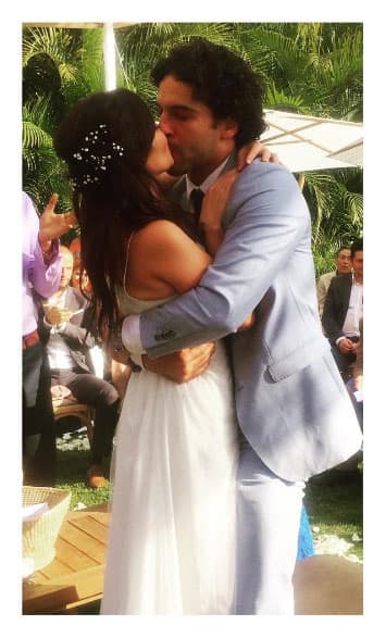 En ese lugar el clima es cálido, por eso decidieron casarse de día y no de noche.