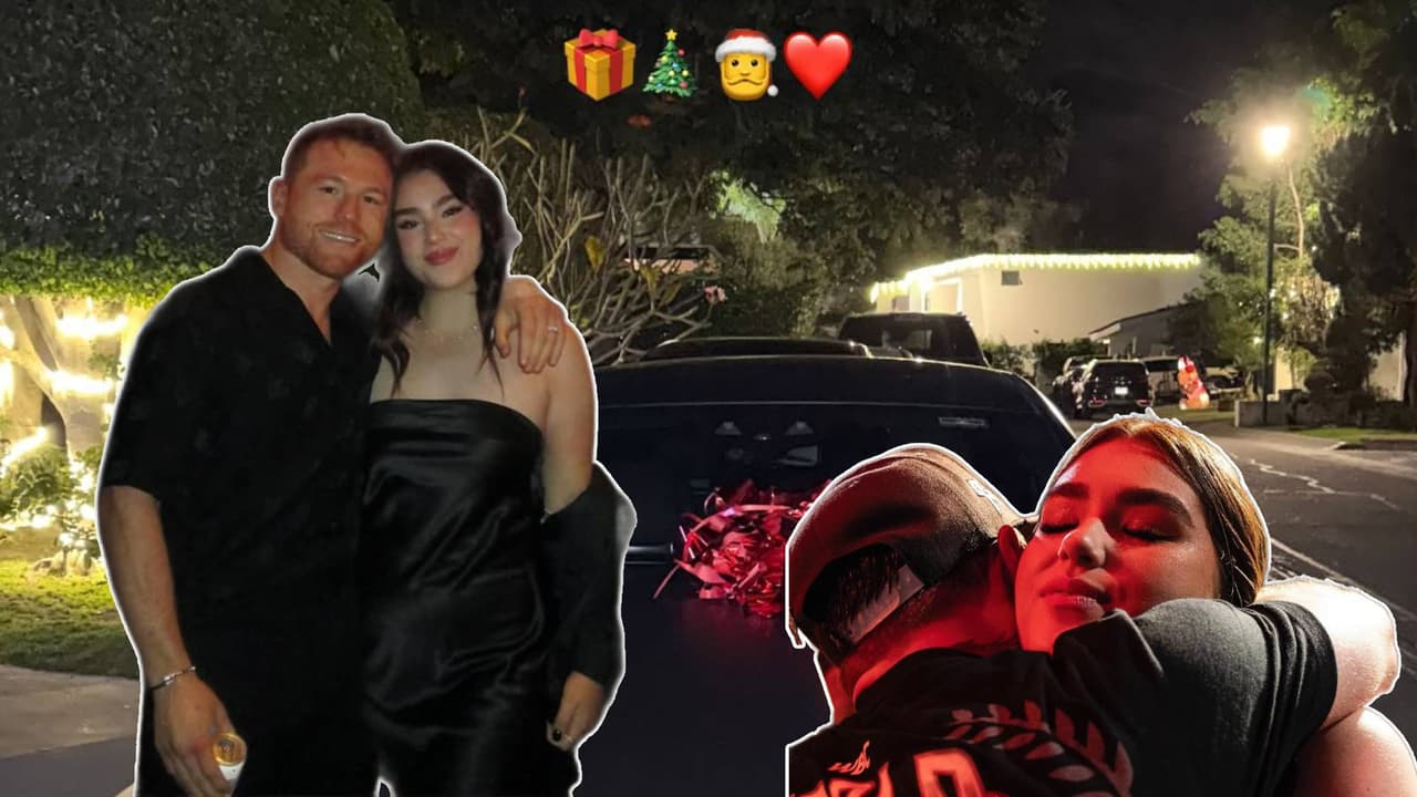 Canelo da lujoso regalo a su hija Emily Cinnamon en Navidad