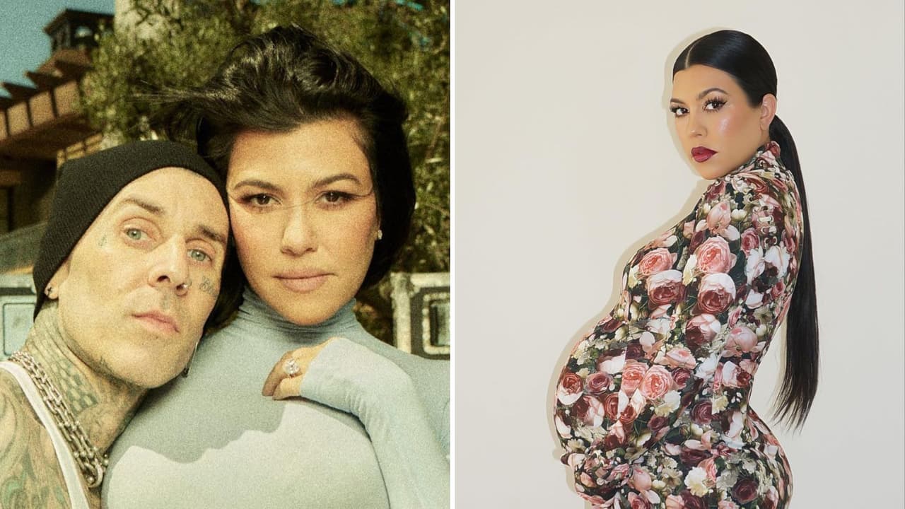 Kourtney Kardashian ya habría dado a luz a su bebé, Rocky, con Travis Barker