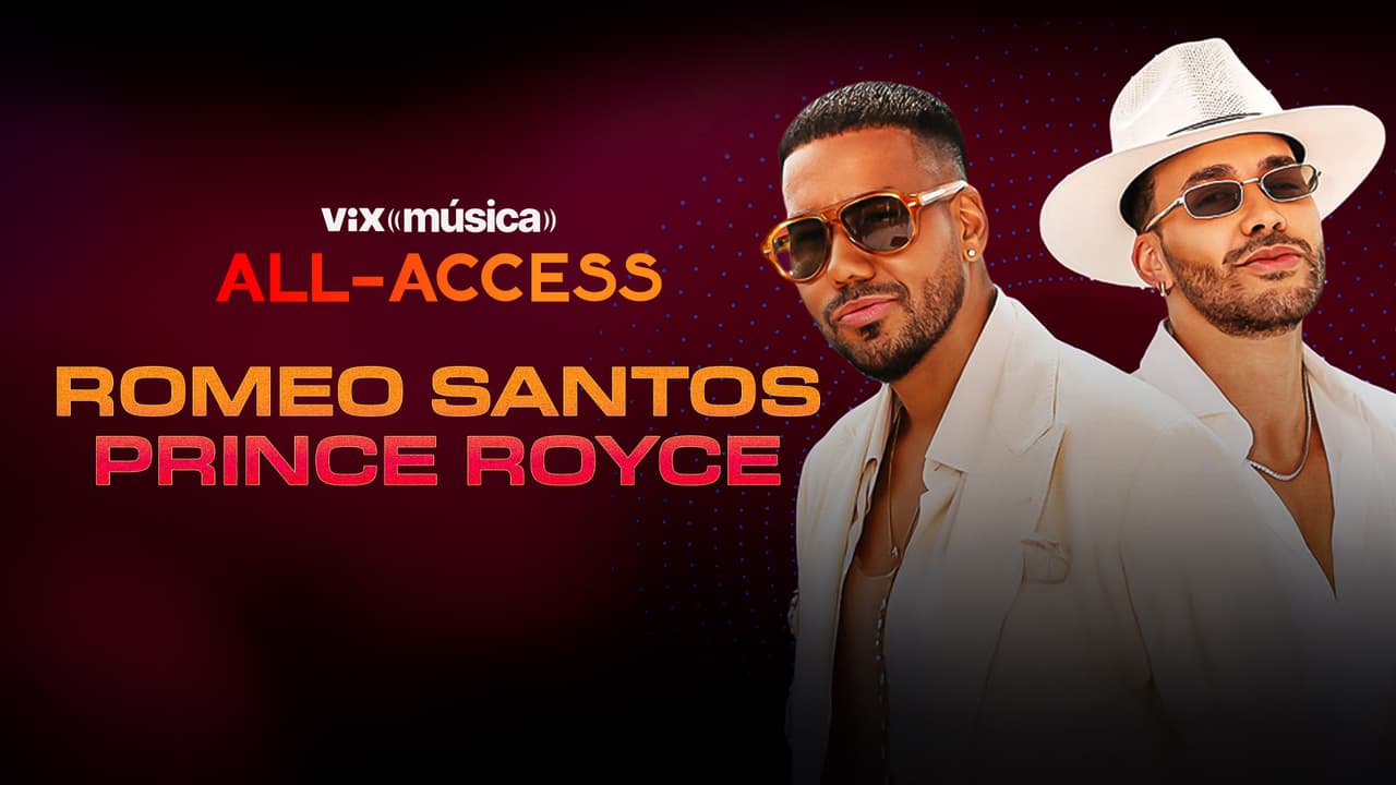 Romeo Santos y Prince Royce frente a frente en ViX Música All-Access