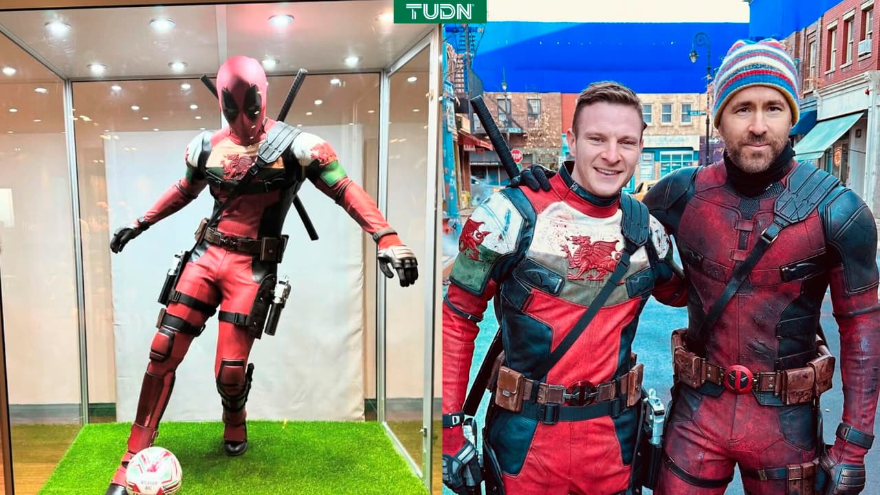 Ryan Reynolds 'roba' a Marvel traje de Deadpool para el Wrexham
