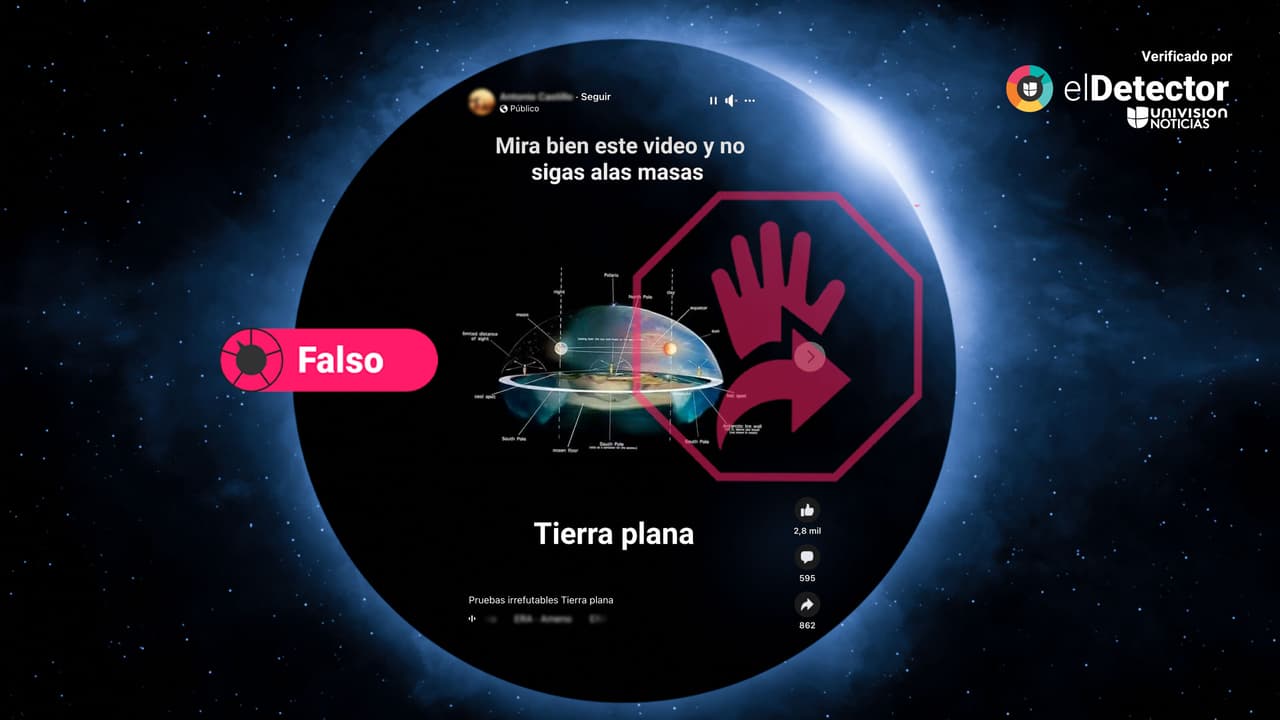 Es falso que la Tierra sea plana y que existan pruebas que lo demuestren, como aseguran en redes sociales