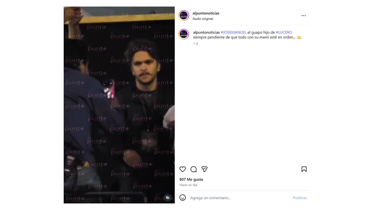Así captaron al hijo de Lucero en la Ciudad de México.