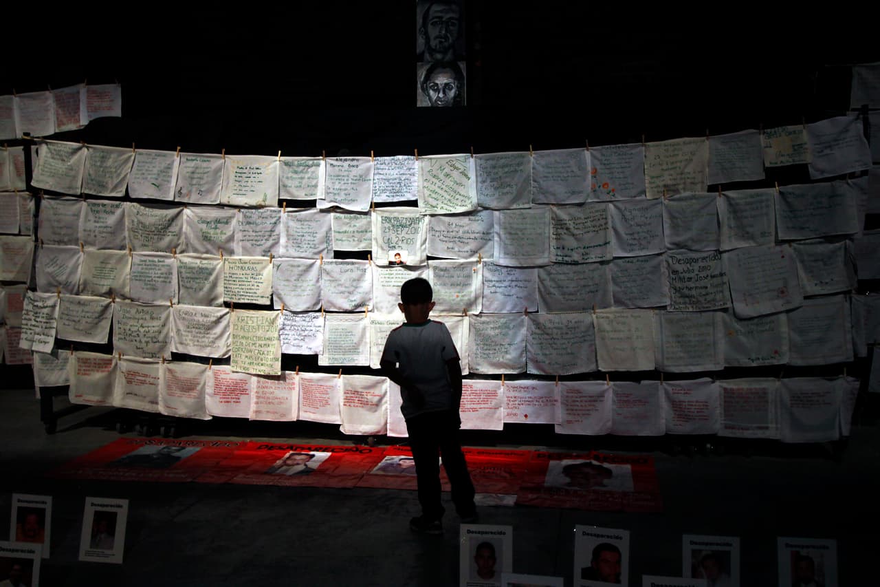 La lucha contra el crimen organizado ha dejado más de 28,000 desaparecidos.