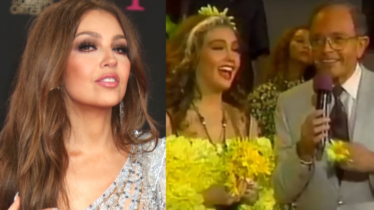 Thalía rompe el silencio tras ser llamada "corrientota" en TV hace 32 años: esto sintió