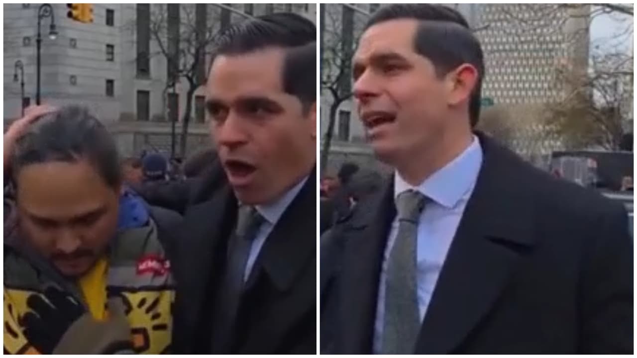 Venezolano que viajó de Atlanta cuenta por qué le gritó “criminal” a Maduro tras audiencia en NY