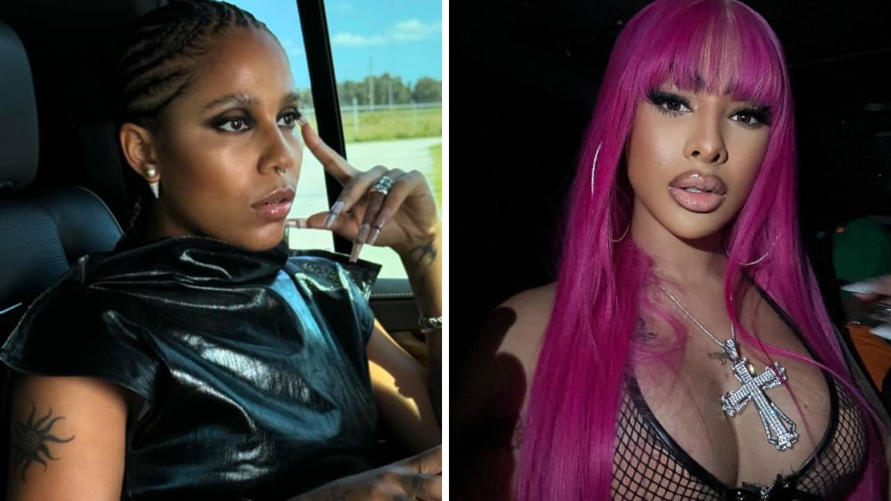 Yailin y Tokischa protagonizan beso en pleno concierto: "Me está abrazando para disimular"