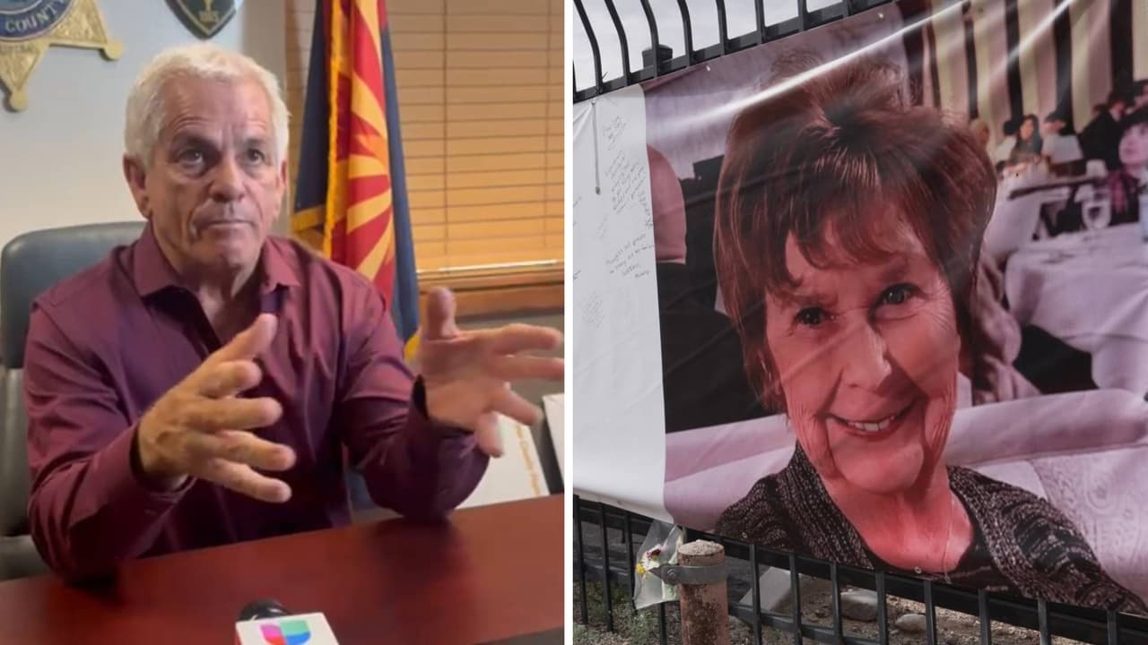 El sheriff Chris Nanos conversó con
<i><b>N+ Univision Arizona</b></i> sobre la búsqueda de Nancy Guthrie, y nos respondió sobre
<b><a href="https://www.univision.com/local/arizona-ktvw/desaparicion-nancy-guthrie-marcapasos" target="_blank">la posibilidad que se ha planteado de que la mujer pudiera haber sido trasladada a México</a></b>.