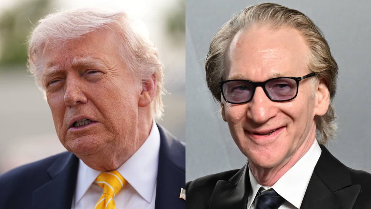 Donald Trump arremete contra el presentador Bill Maher tras entrevista con el gobernador Gavin Newsom
