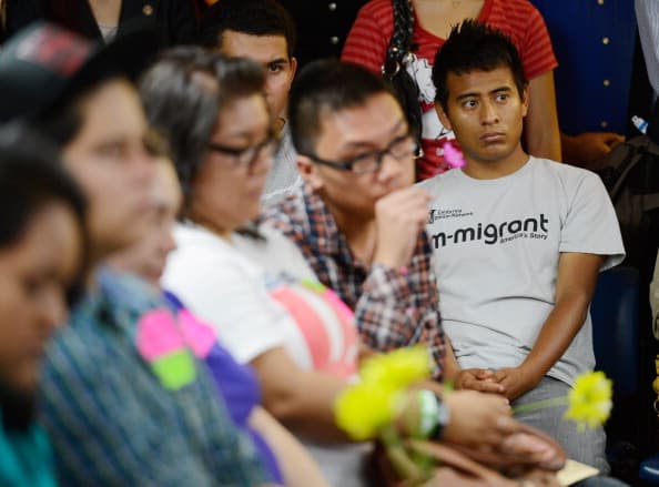 Grupo de dreamers en una conferencia en California en 2012, poco antes de la aprobación de DACA.