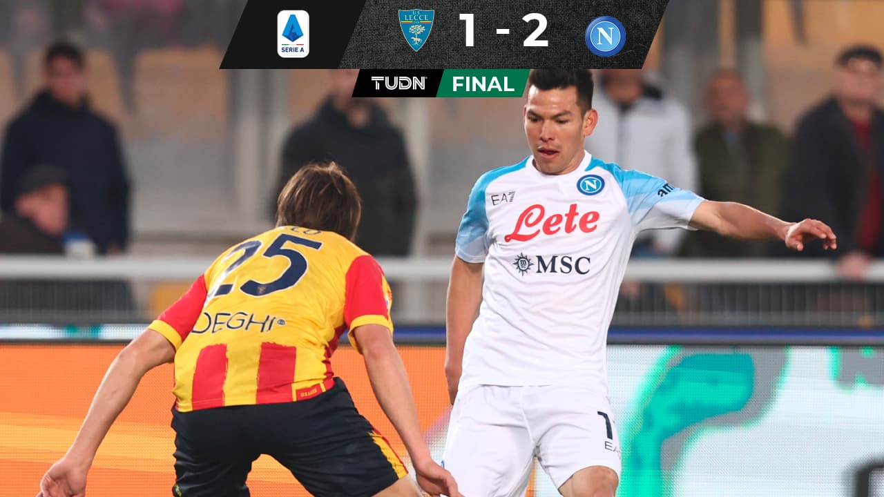 Con el Chucky, Napoli vence a Lecce y se declara listo para la Champions
