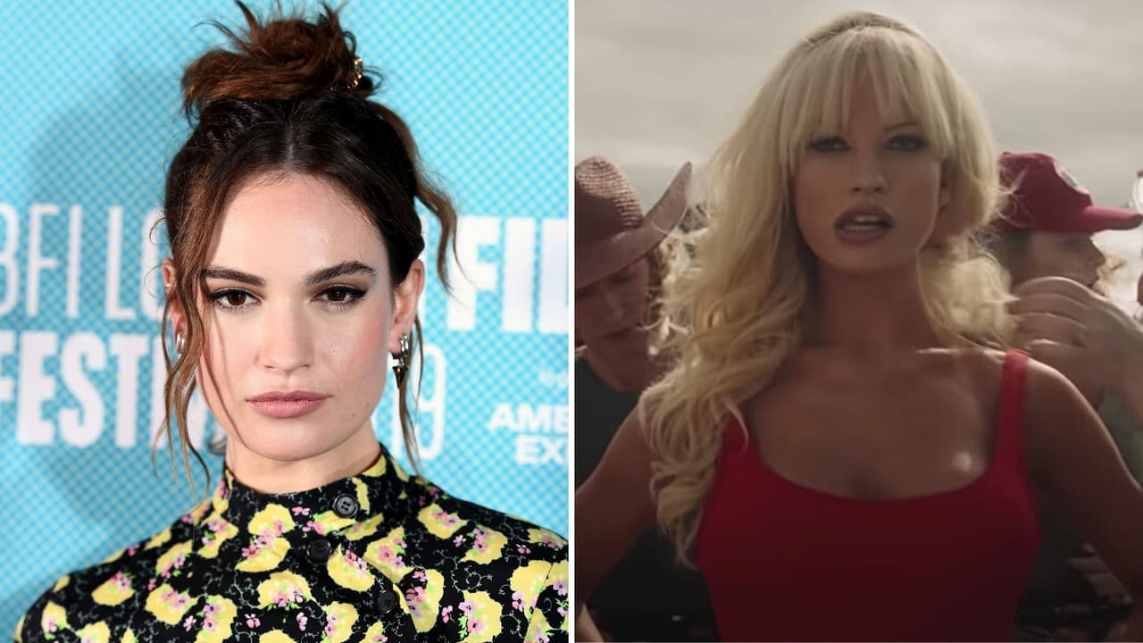 Lily James se aumentó los pechos para interpretar a Pamela Anderson: te explicamos qué hizo