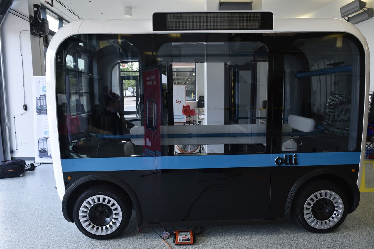 El Olli es un bus autónomo creado por Local Motors