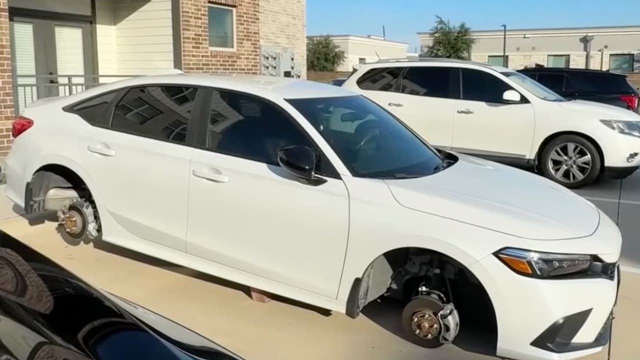 “Me desperté y ya no tenía llantas”: denuncian robos al interior de complejos residenciales en Houston
