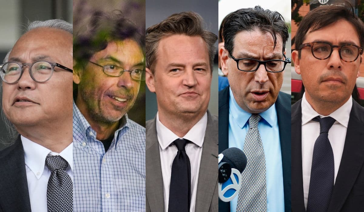 ¿Quiénes son los cinco implicados en la muerte de Matthew Perry y su papel en el caso del actor de Friends?