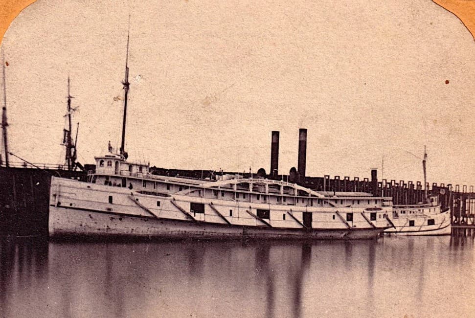 Hallan en el lago Michigan los restos de un lujoso barco de vapor desaparecido hace más de 150 años