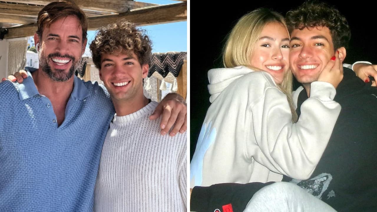 William Levy muestra su faceta de suegro: se va de vacaciones con su hijo y su novia