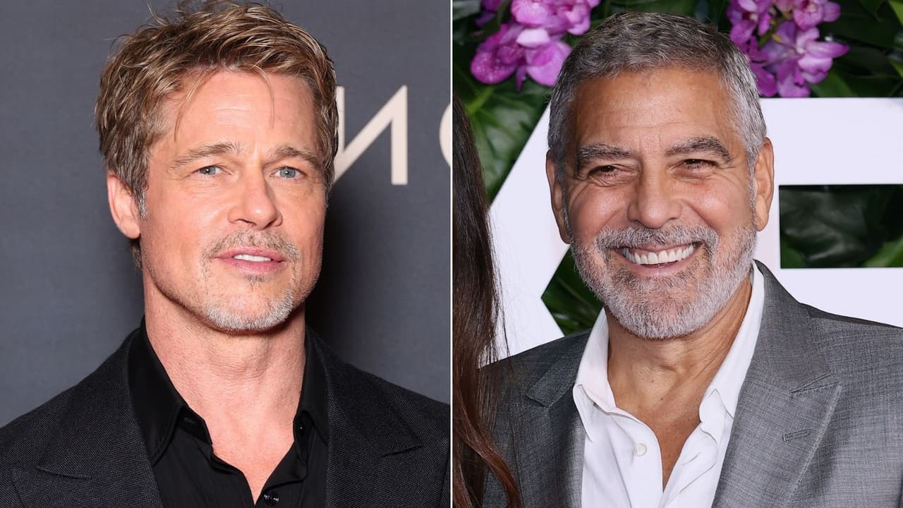 Brad Pitt y George Clooney se reúnen para nueva película: "siguen siendo galanes", comentan fans