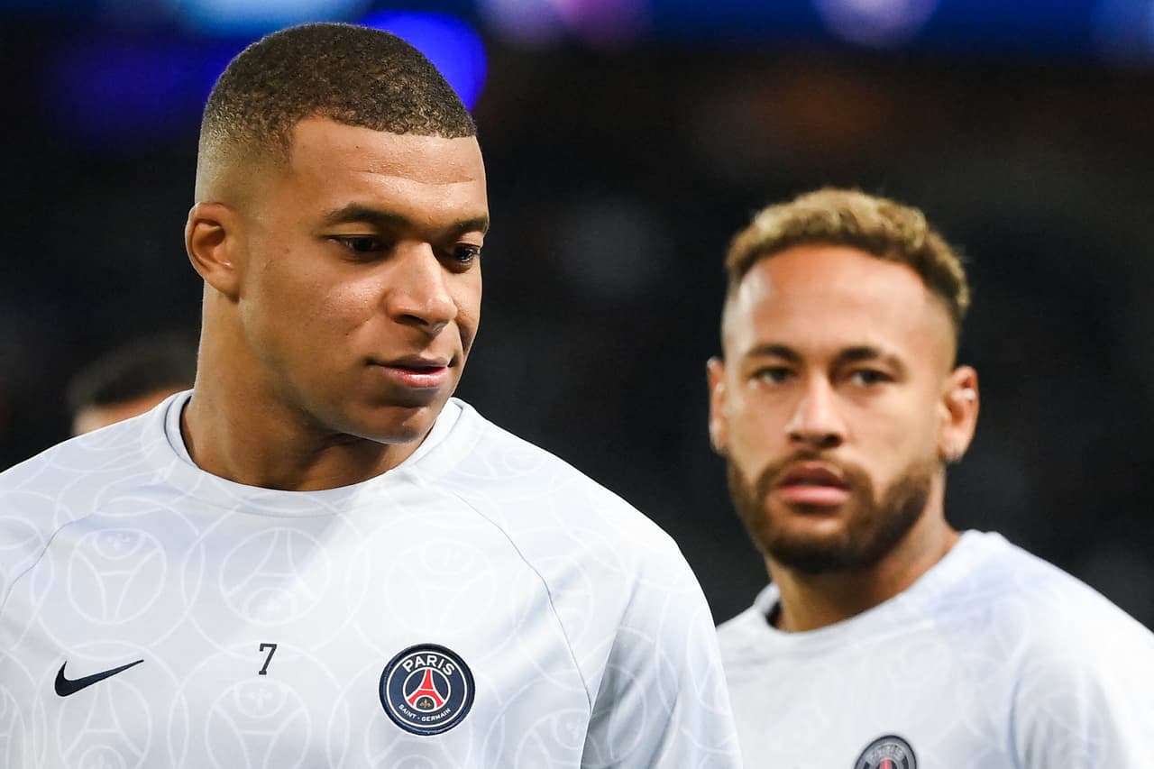 Neymar y su tensa relación con Mbappé en el PSG