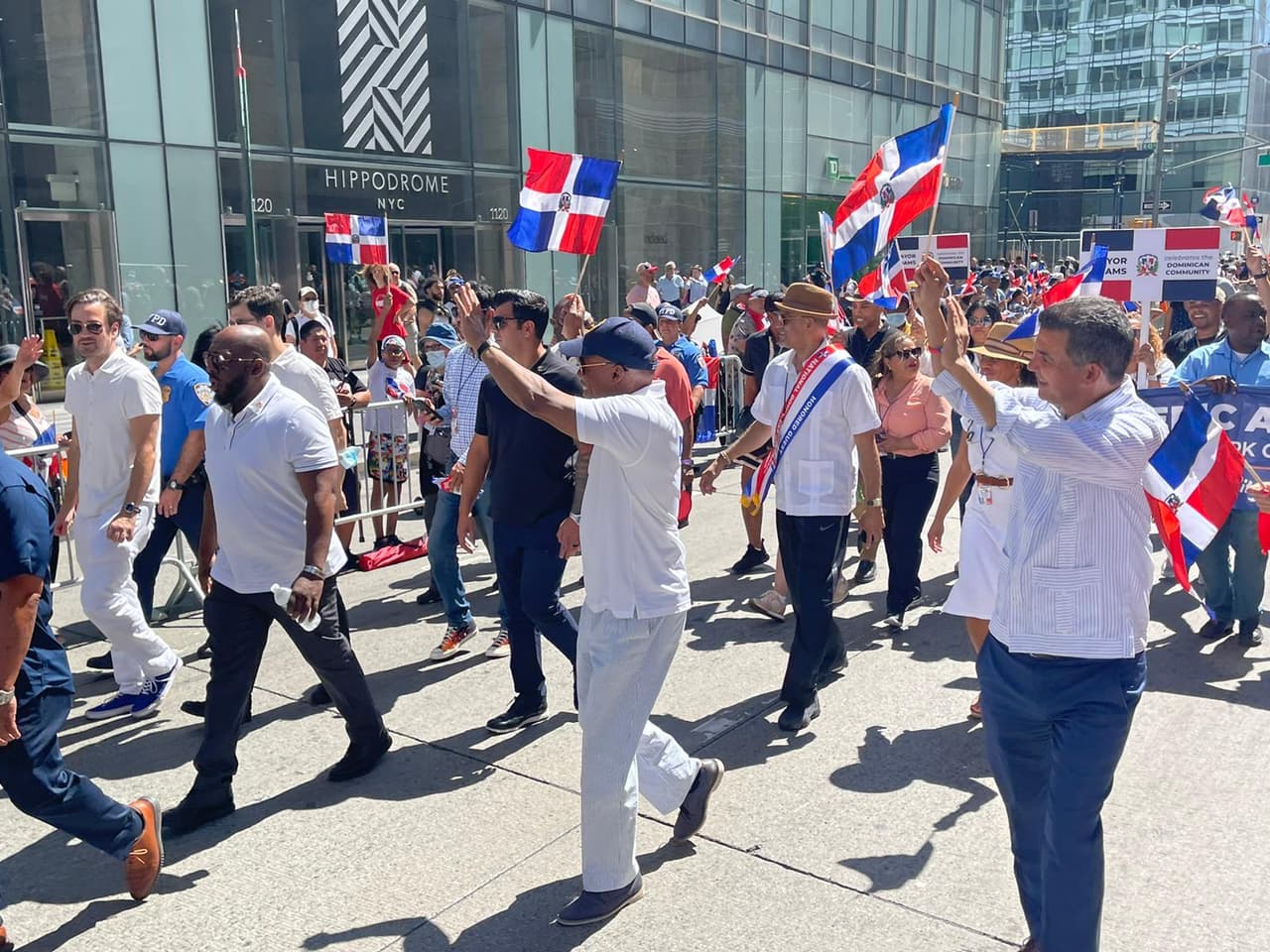 En la celebración, también estuvo presente el alcalde Eric Adams como parte de los festejos.