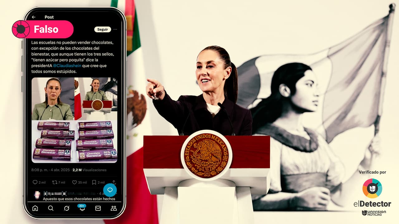 Es falso que el gobierno mexicano venderá en las escuelas del país chocolate producido por una empresa estatal, que incumple la ley de comida saludable en los centros educativos