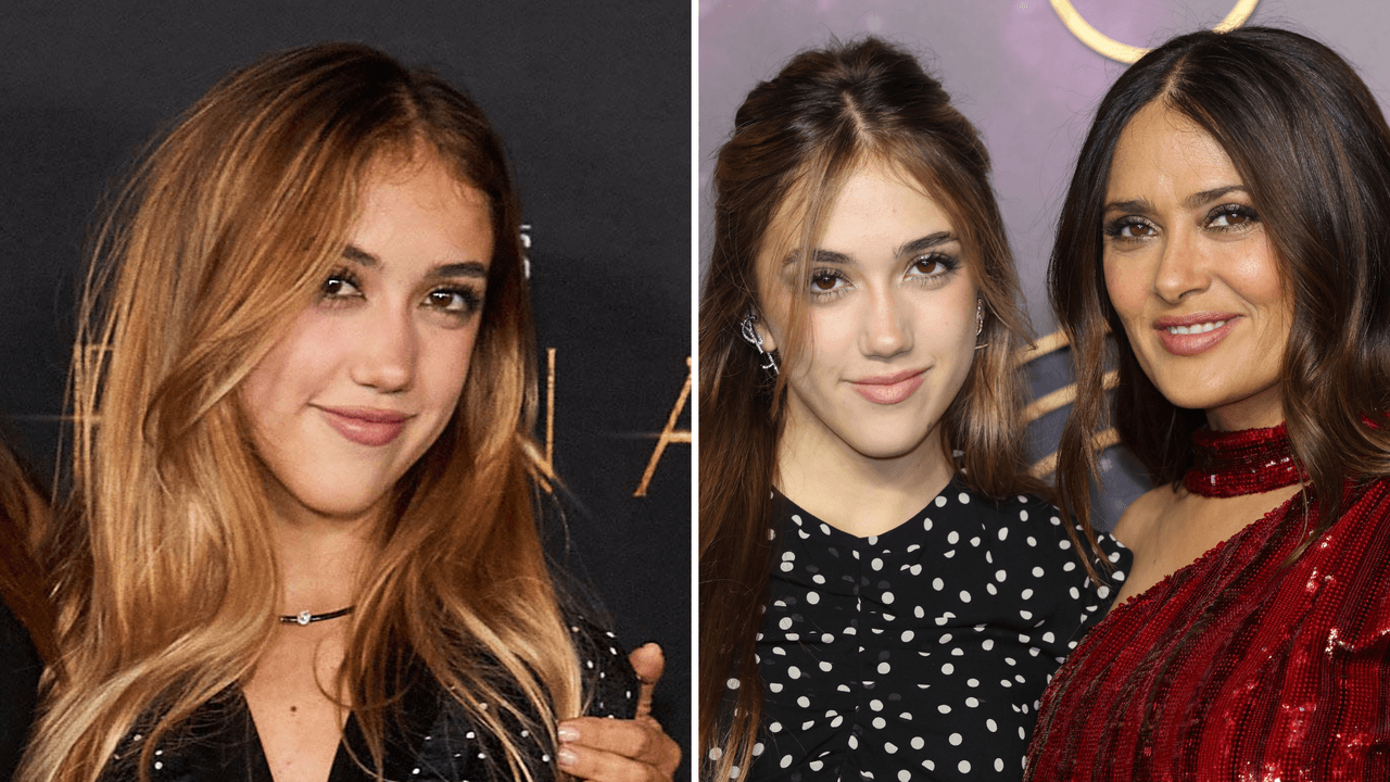 La hija de Salma Hayek impactó con su belleza afrancesada en Paris Fashion Week