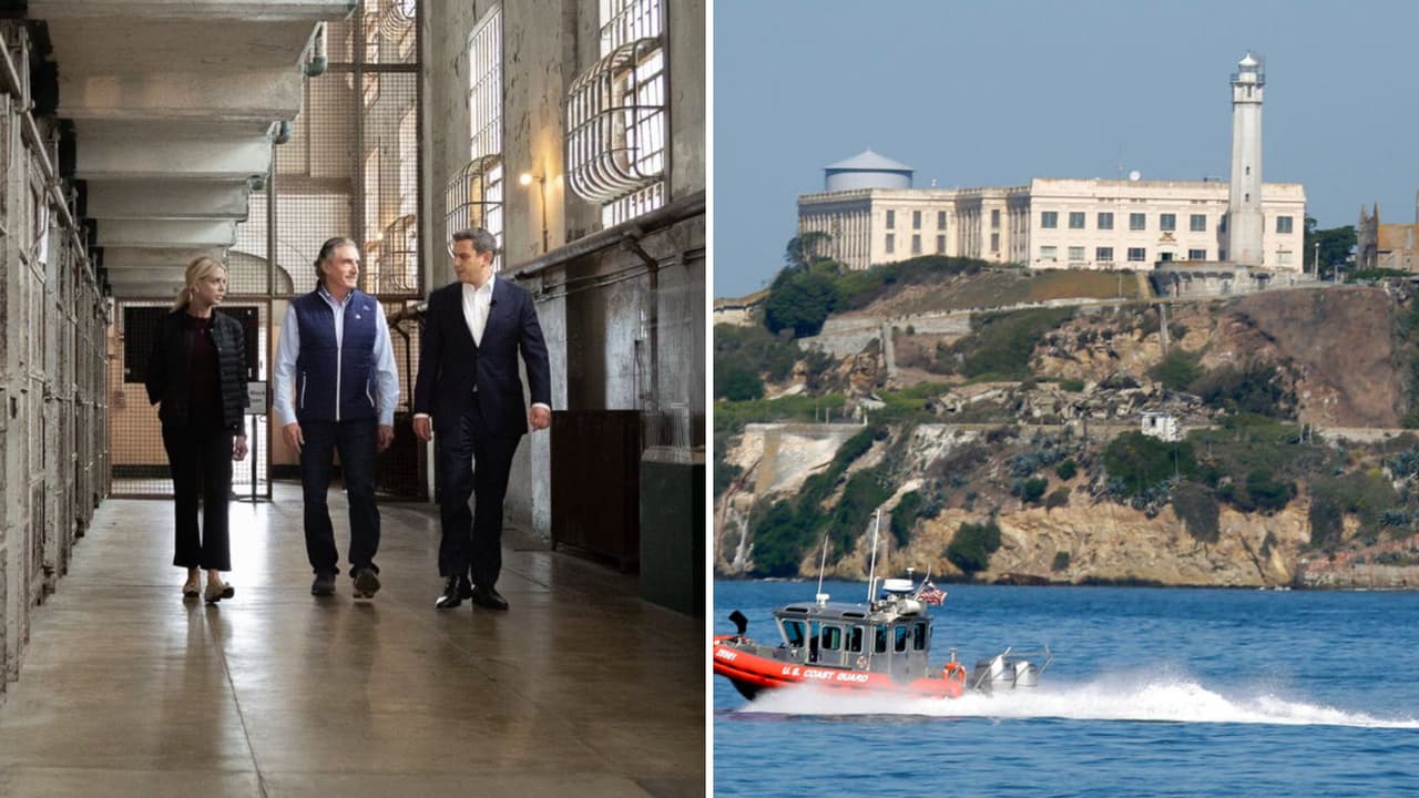 Funcionarios de Trump visitan Alcatraz, en un intento de reabrir la prisión; Nancy Pelosi reacciona