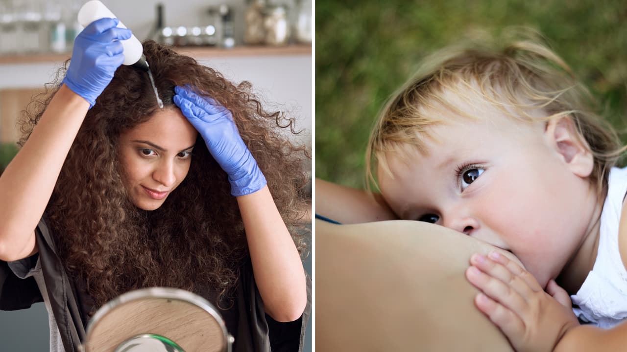 ¿Estás lactando y te quieres pintar el cabello? Una experta te aclara la duda