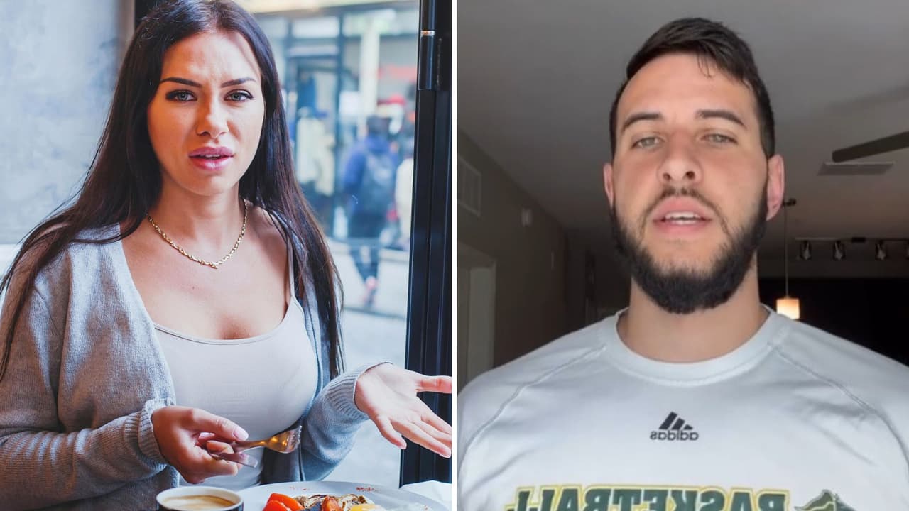 Hombre le pide a joven dividir la cuenta en su primer cita y el video hizo enojar a Internet: "Tú la invitaste"