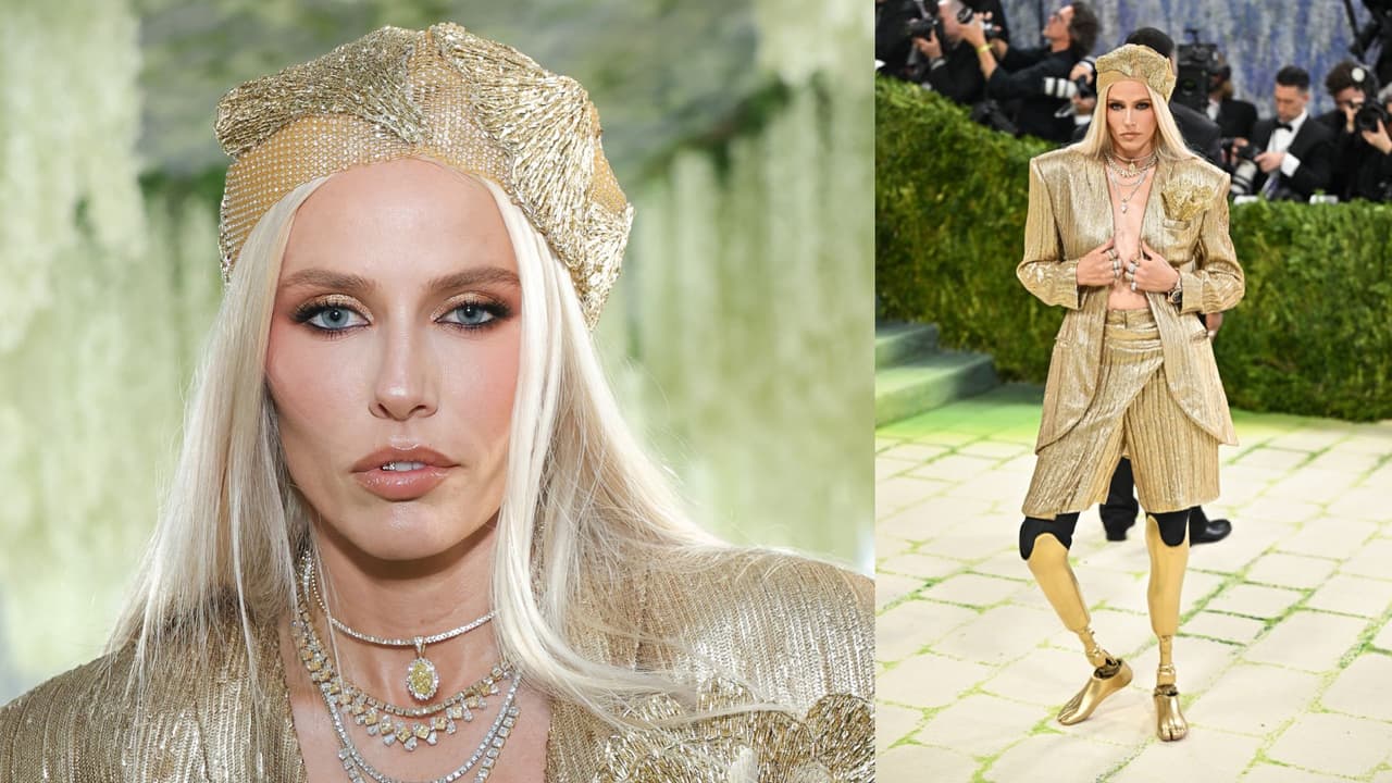 Modelo que perdió sus piernas hace su debut triunfal en la Met Gala 2026: así lució