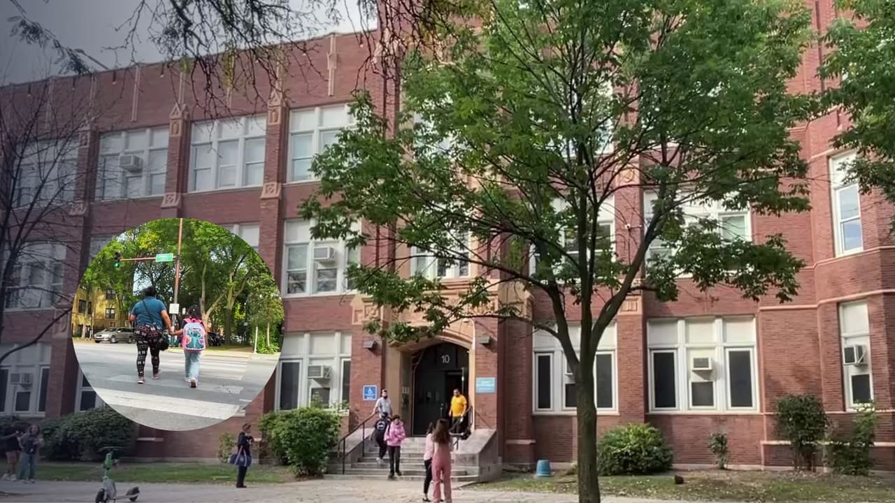 Padres y alumnos de Roosevelt High School alarmados por actividad de ICE en Albany Park