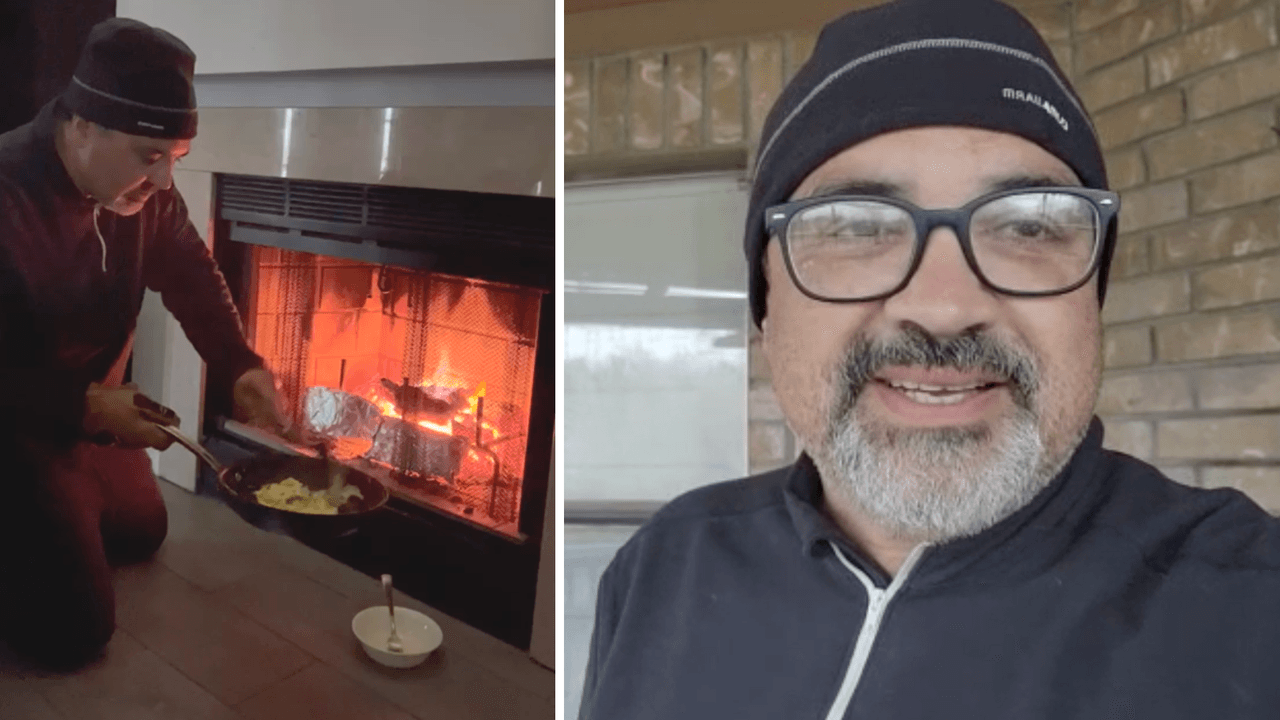 Así es como viven un día sin electricidad en pleno frío congelante en Texas